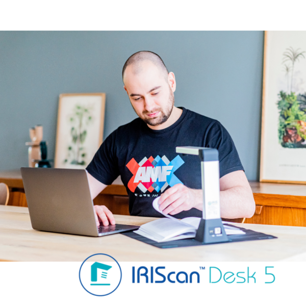 Visuel en situation IRIScan Desk 5