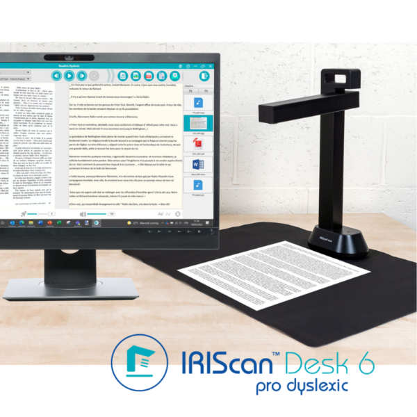Visuel IRIScan Desk 6 Pro Dyslexic