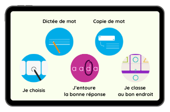 Kaligo Visuel Exercices d'orthographe et grammaire