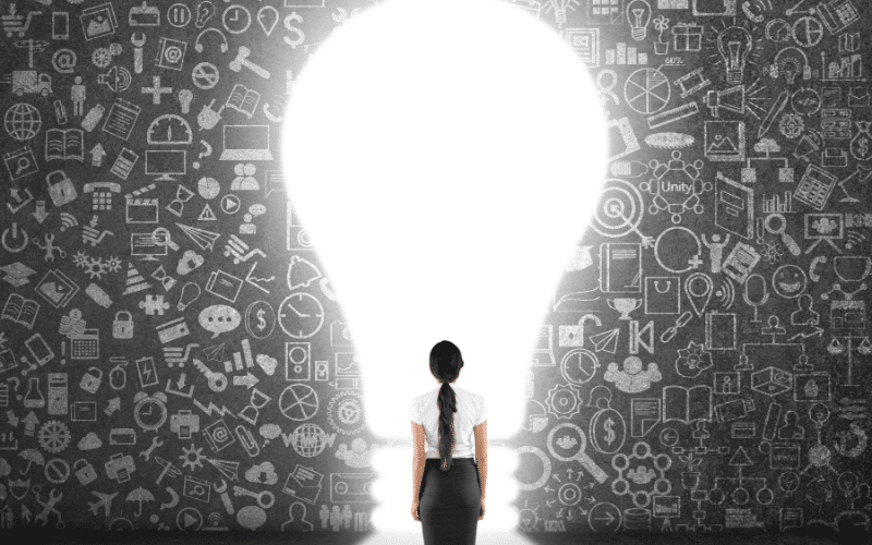 Jeune fille dyslexique qui trouve la lumière