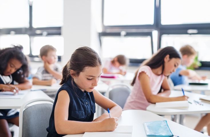 Image élève en classe