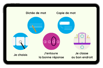 Kaligo Visuel Exercices d'orthographe et grammaire