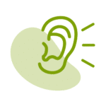 Icone Synthèse vocale Vert