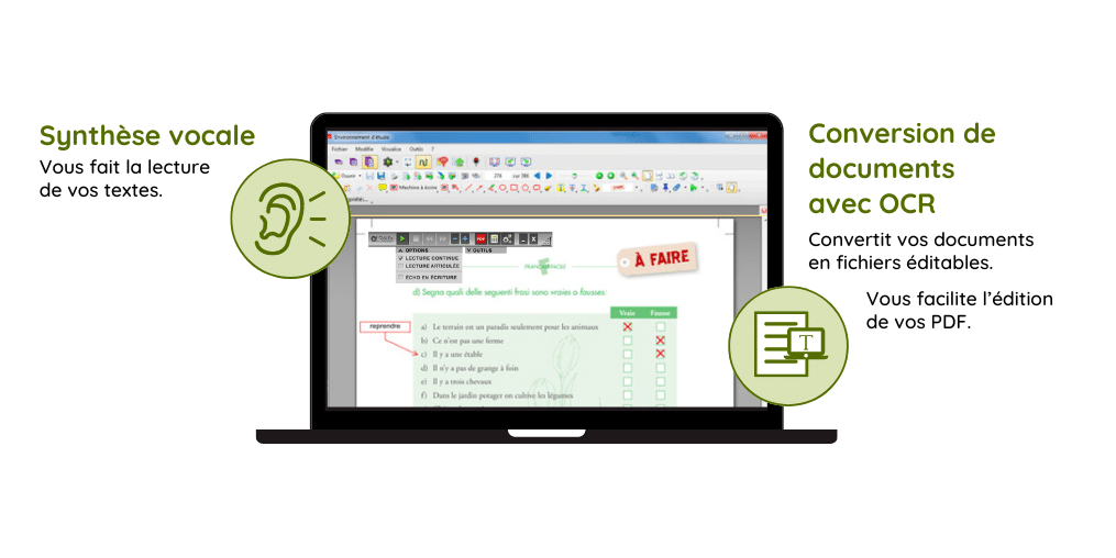 Visuel fonctionnalités Alfa Reader 3