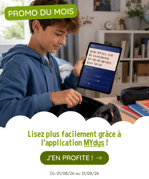 Pop-up promo du mois MYdys