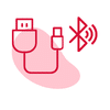 Icone USB & Bluetooth